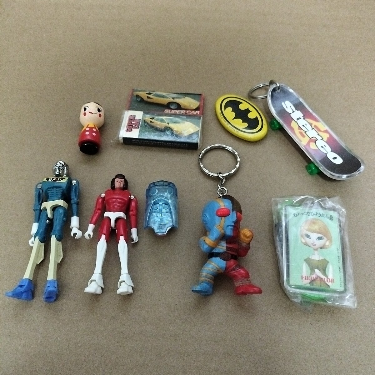 昭和レトロまとめ売り《8点》ミクロマン ボブソン フードマン 昭和レトロまとめ売り《8点》ミクロマン ボブソン フードマン