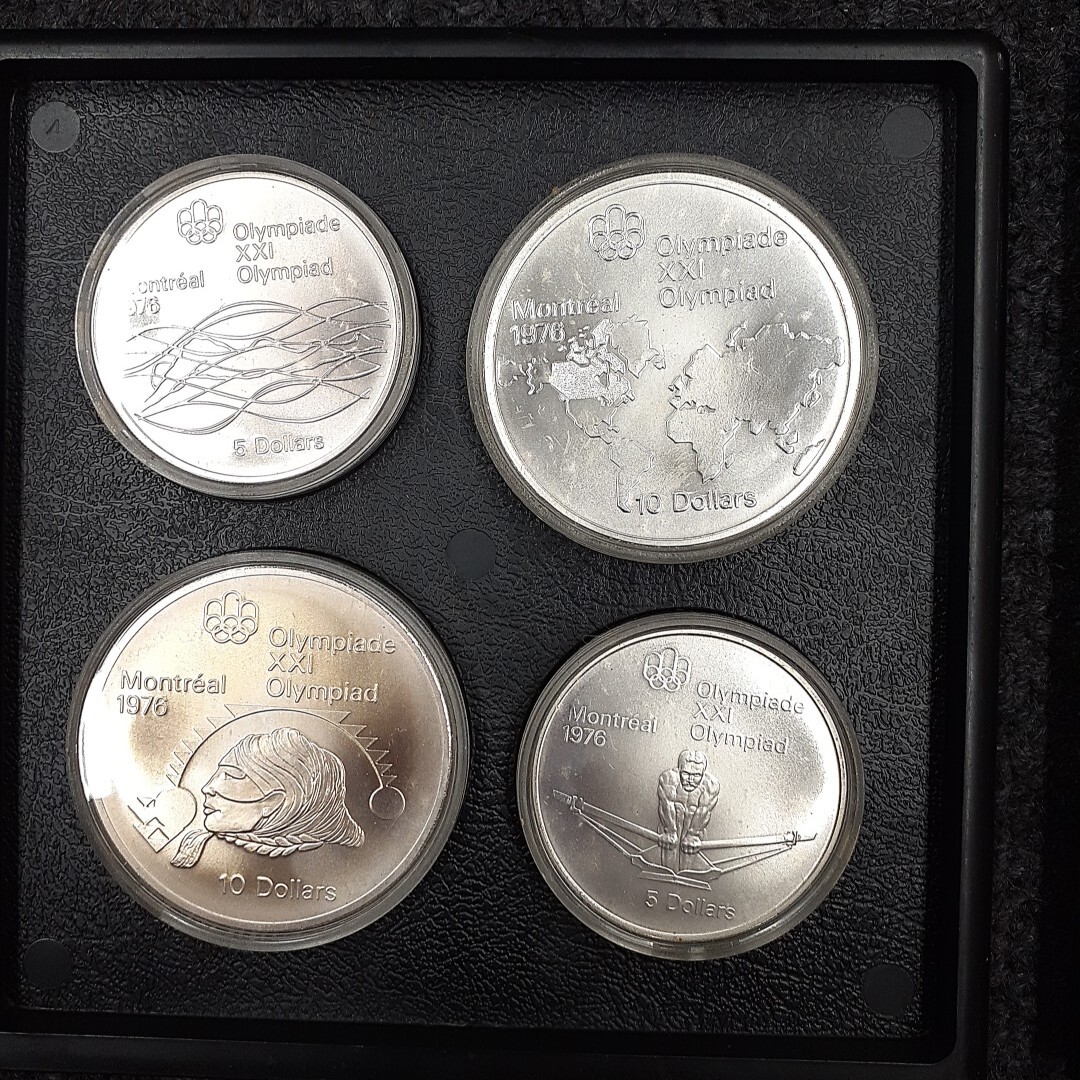 保管品 モントリオールオリンピック 記念銀貨 28枚セット 5ドル 保管品 モントリオールオリンピック 記念銀貨 28枚セット 5ドル