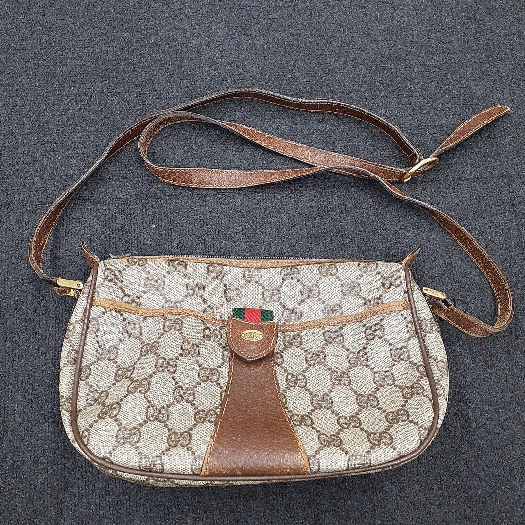 GUCCI グッチ ショルダーバッグ シェリーライン オールドグッチ GUCCI グッチ ショルダーバッグ シェリーライン オールドグッチ