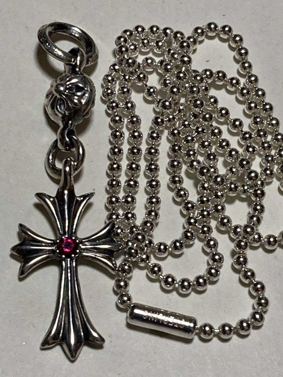 1円 美品 CHROME HEARTS クロムハーツ 1ボールCHタイニークロス 1円 美品 CHROME HEARTS クロムハーツ 1ボールCHタイニークロス