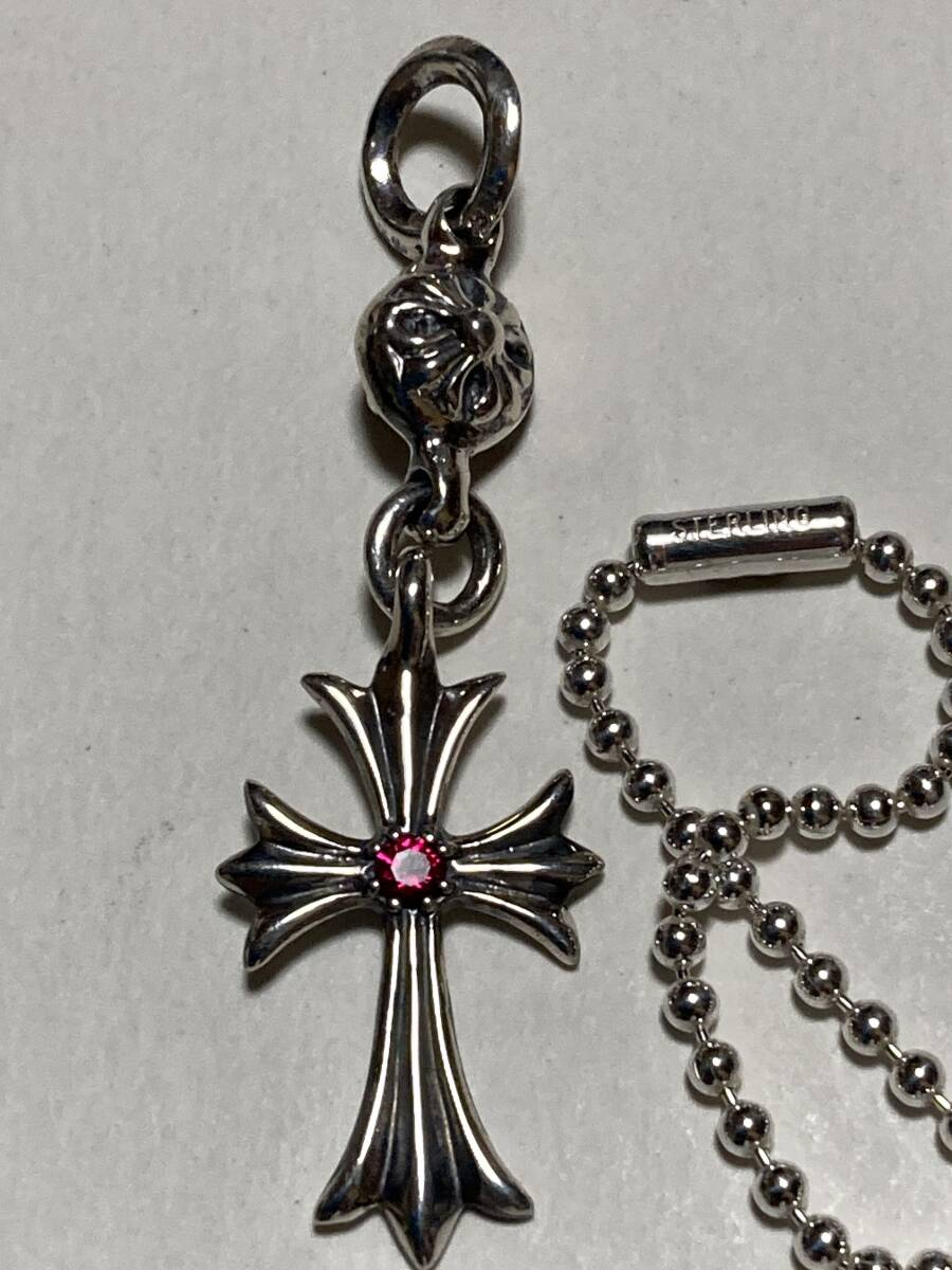 1円 美品 CHROME HEARTS クロムハーツ 1ボールCHタイニークロス 1円 美品 CHROME HEARTS クロムハーツ 1ボールCHタイニークロス