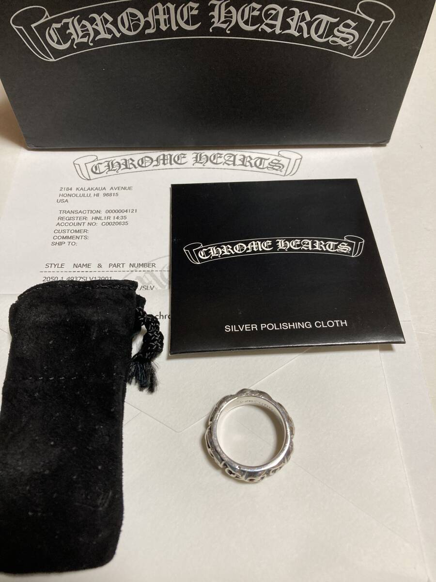 1円 美品 CHROME HEARTS クロムハーツCHエタニティーバイン 1円 美品 CHROME HEARTS クロムハーツCHエタニティーバイン
