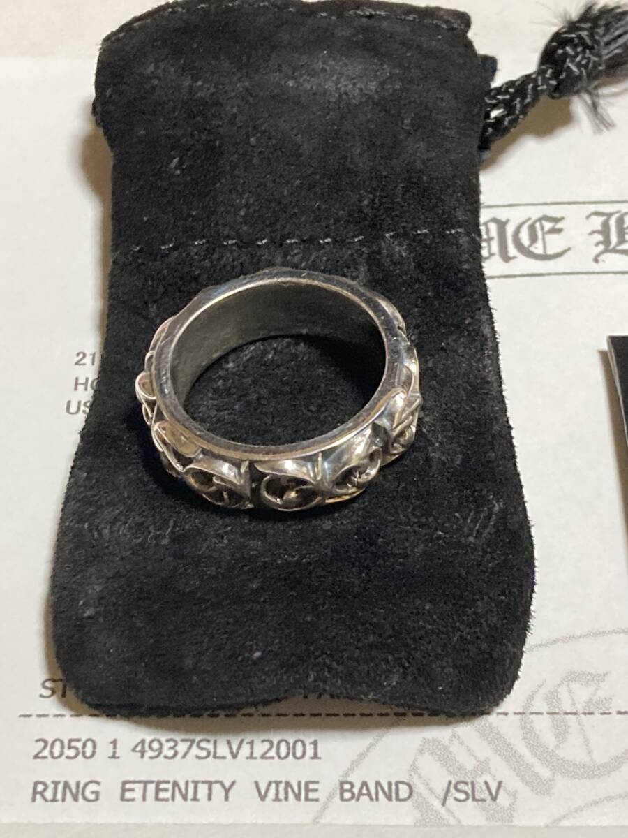 1円 美品 CHROME HEARTS クロムハーツCHエタニティーバイン 1円 美品 CHROME HEARTS クロムハーツCHエタニティーバイン