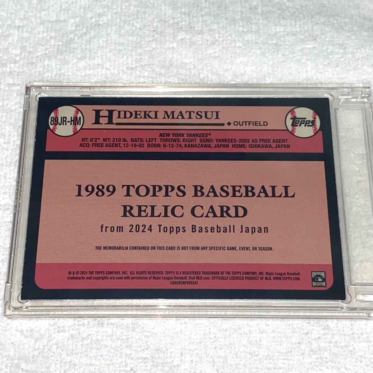 topps 2024 2025 MLB japan edition ヤンキース 松井秀喜 25枚 topps 2024 2025 MLB japan edition ヤンキース 松井秀喜 25枚