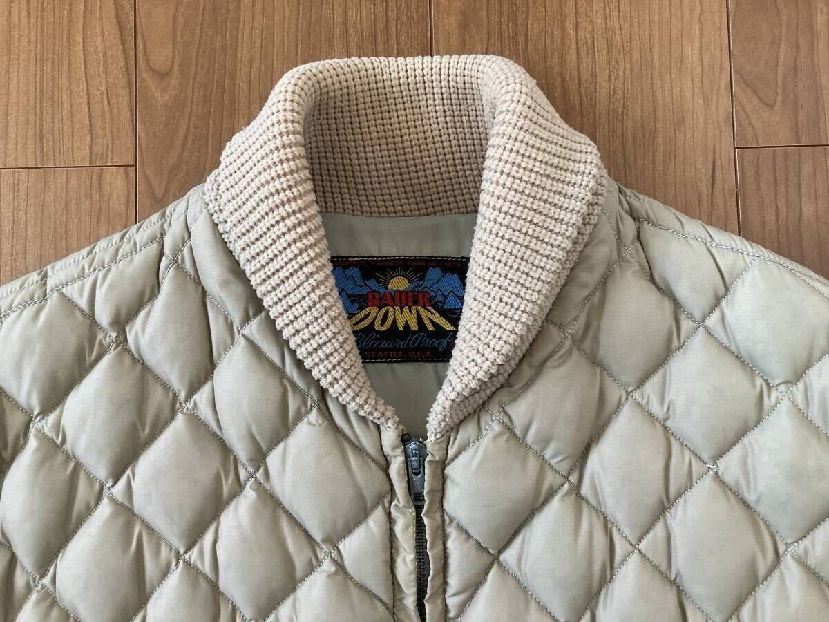 【極美品】50s 60s Eddie Bauer Shooting Star ダウンジャケット 日の出タグ エディーバウアー DOWN検)カラコラム スカイライナー 黒タグ