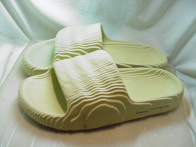 USED* Adi reta/ спорт / сандалии / мужской /adidas/ADILETTE/UK 8/26.5/26/cm/ "теплый" белый / белый / путешествие / вода суша обе для / кемпинг / море / душ 