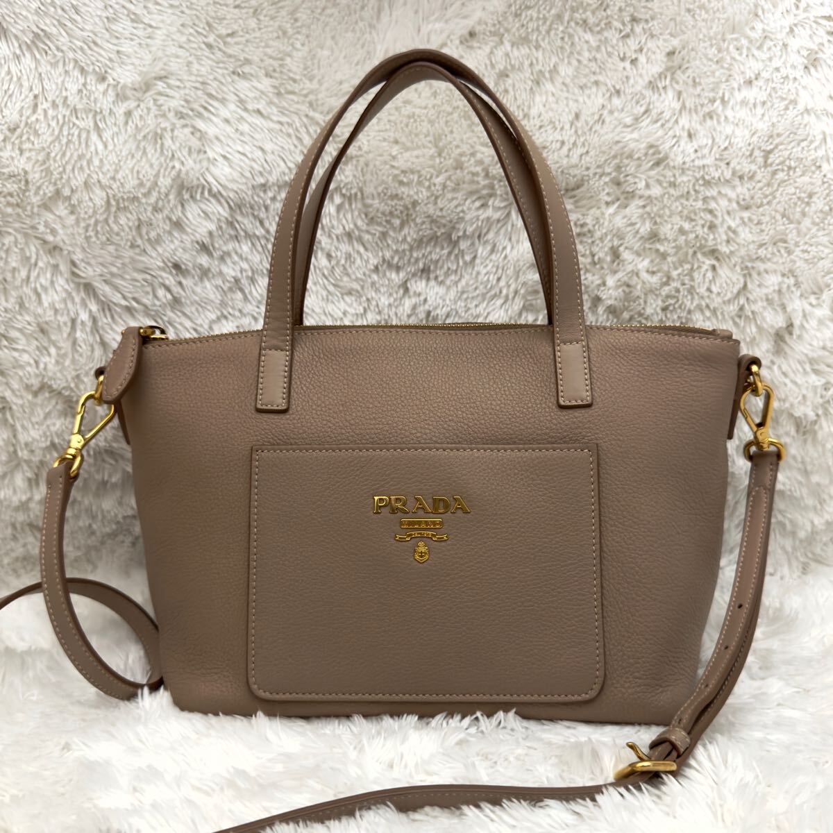 極美品 PRADA プラダ ハンドバッグ ショルダーバッグ 2way 極美品 PRADA プラダ ハンドバッグ ショルダーバッグ 2way