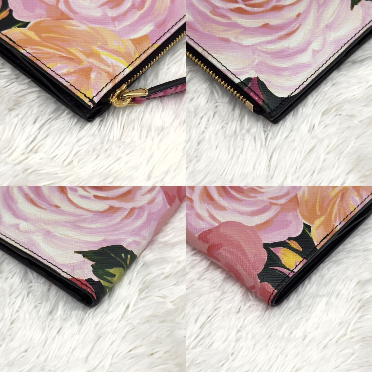 未使用級 RFID内蔵 PRADA プラダ サフィアーノレザー 財布 未使用級 RFID内蔵 PRADA プラダ サフィアーノレザー 財布