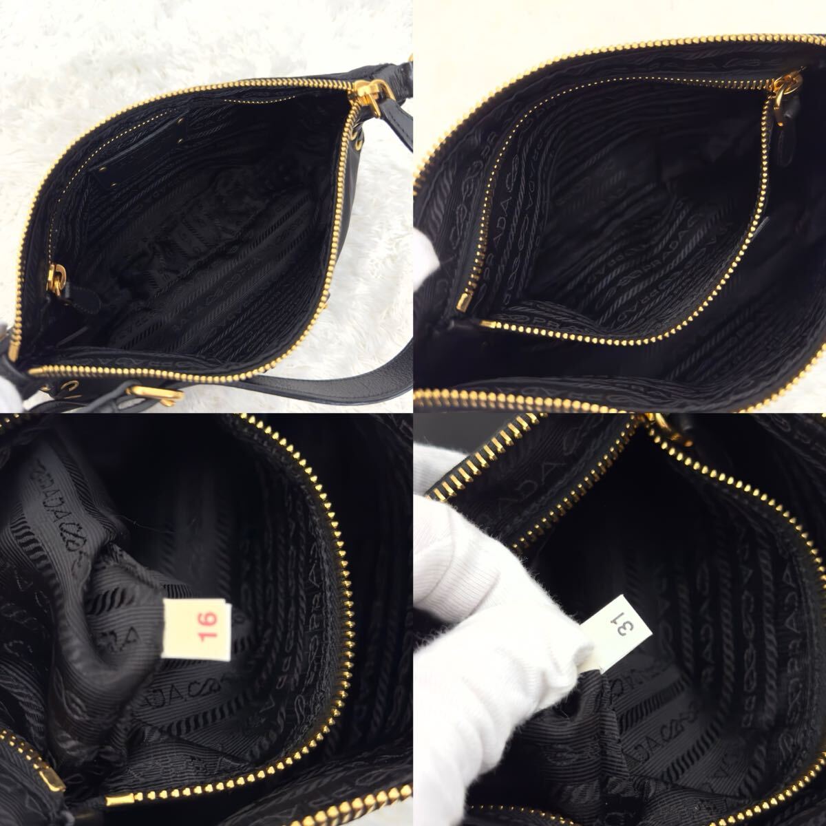 未使用級 PRADA プラダ ナイロン ワンショルダー 三角ロゴ 未使用級 PRADA プラダ ナイロン ワンショルダー 三角ロゴ