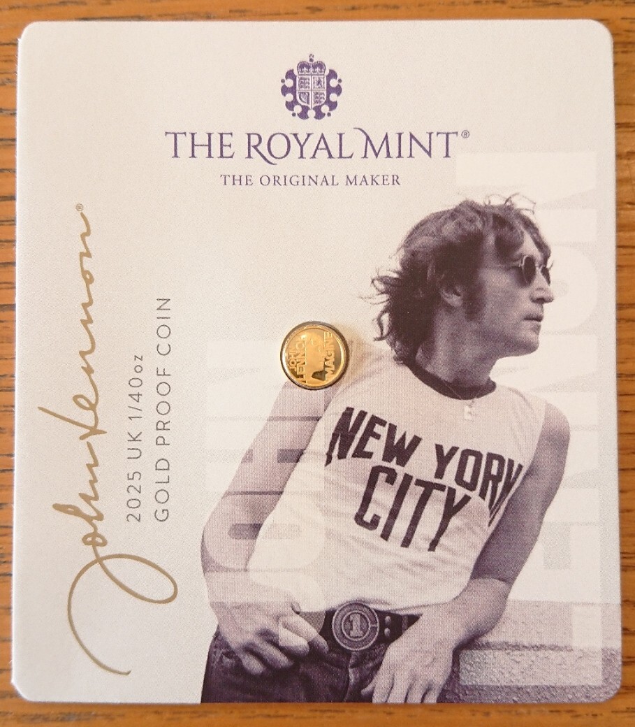 2025 イギリス ジョン・レノン イマジン 50周年 カラー 白銅貨 2025 イギリス ジョン・レノン イマジン 50周年 白銅貨 - メルカリ