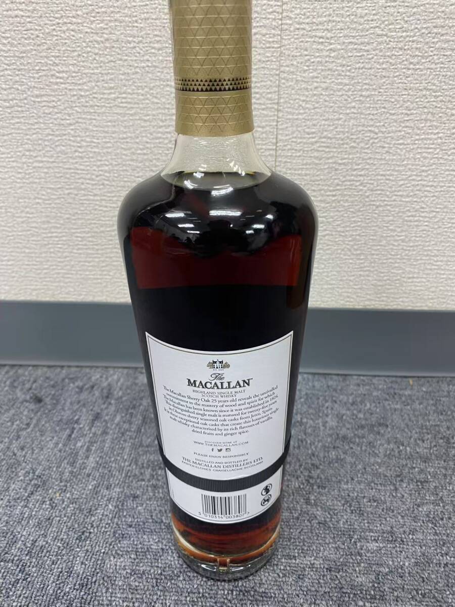 新品未開封 ザ・マッカラン The MACALLAN 25年 2021リリース 新品未開封 ザ・マッカラン The MACALLAN 25年 2021リリース