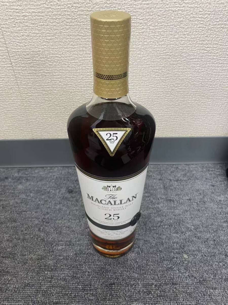 新品未開封 ザ・マッカラン The MACALLAN 25年 2023リリース 新品未開封 ザ・マッカラン The MACALLAN 25年 2023リリース