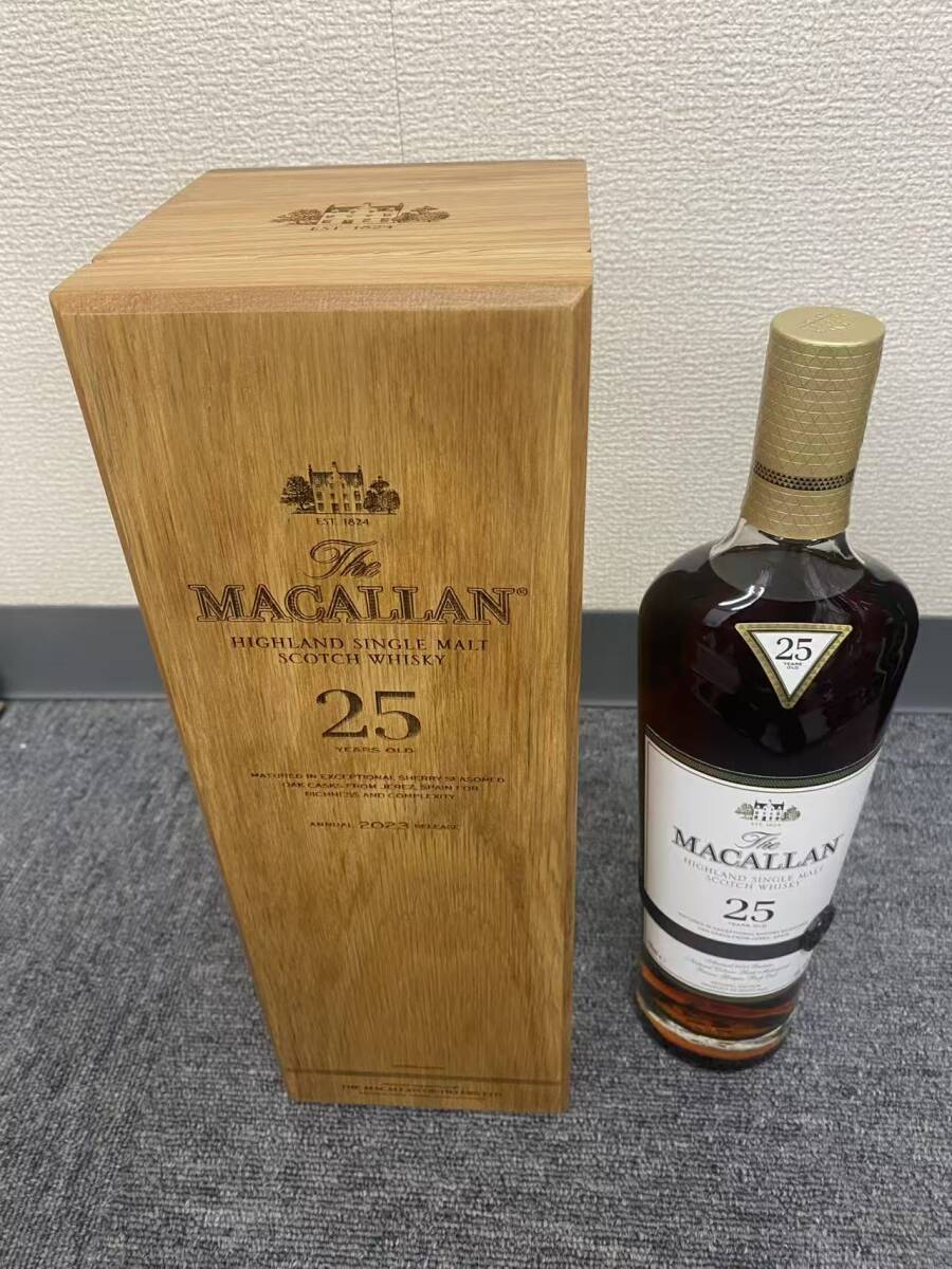 新品未開封 ザ・マッカラン The MACALLAN 25年 2023リリース 新品未開封 ザ・マッカラン The MACALLAN 25年 2023リリース