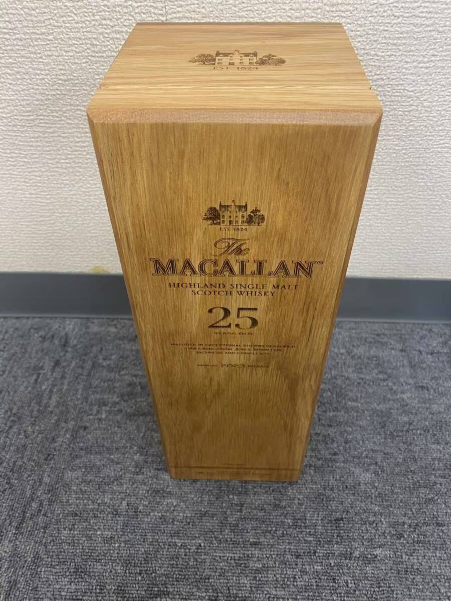 新品未開封 ザ・マッカラン The MACALLAN 25年 2023リリース 新品未開封 ザ・マッカラン The MACALLAN 25年 2023リリース