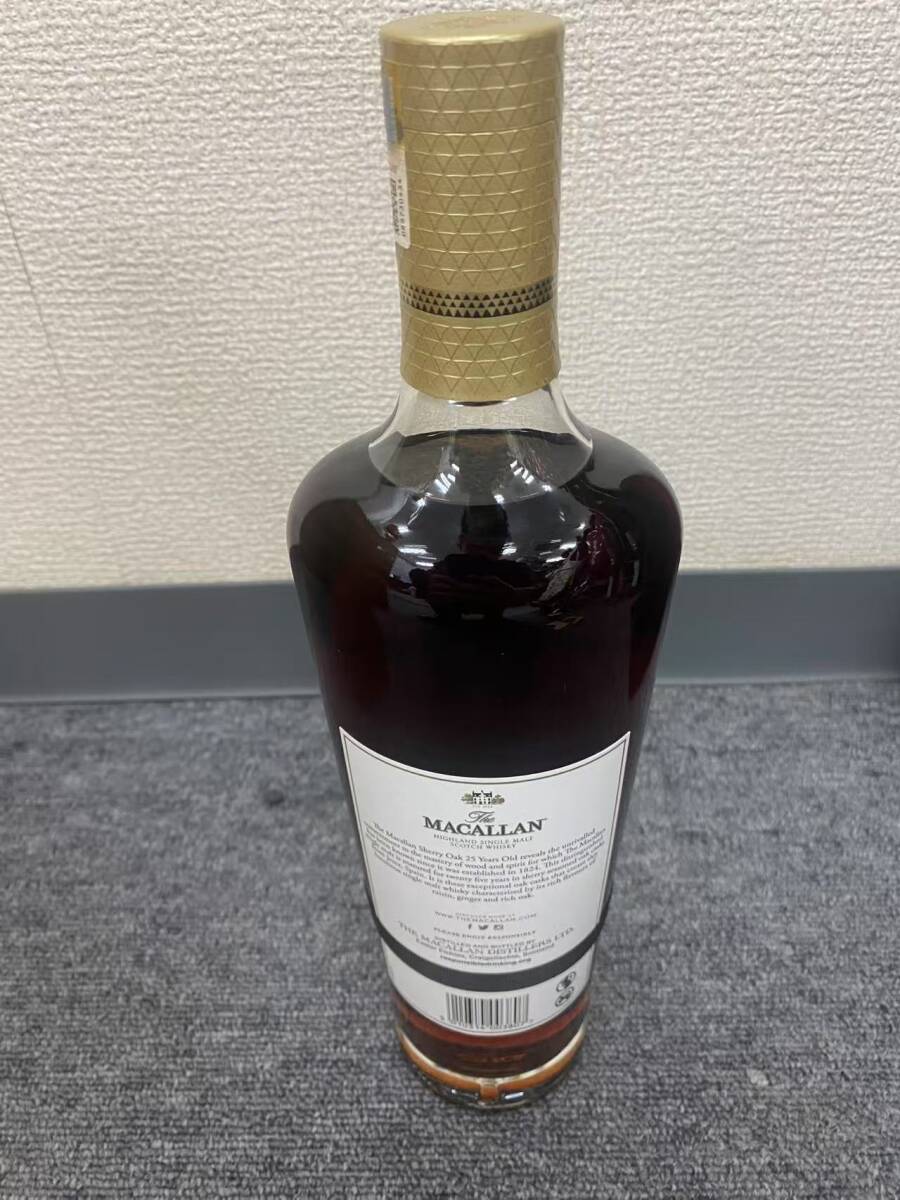 新品未開封 ザ・マッカラン The MACALLAN 25年 2023リリース 新品未開封 ザ・マッカラン The MACALLAN 25年 2023リリース