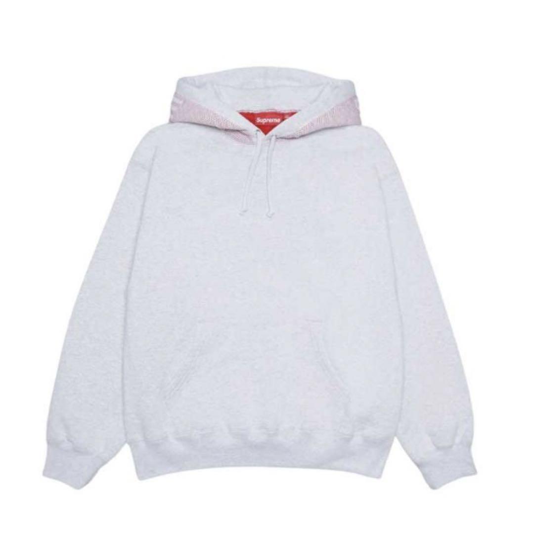 SUPREME ボックスロゴ パーカー ストライプ プルオーバー SUPREME ボックスロゴ パーカー ストライプ プルオーバー