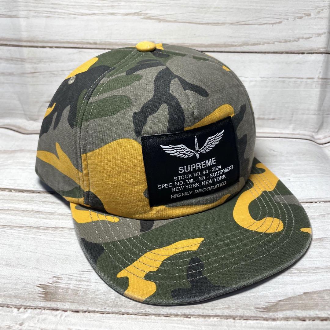 珍しい  SURPLUS Supreme 5-Panel メンズ メンズ 迷彩 帽子 キャップ 帽子