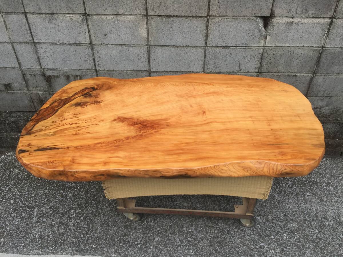 ②在庫処分！ 150㎝×86㎝×6.5㎝厚 ダイニングテーブル ロー