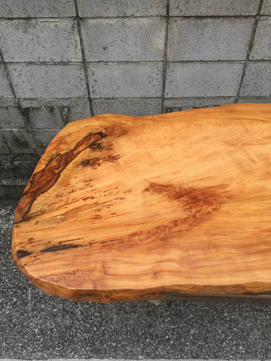 ②在庫処分！ 150㎝×86㎝×6.5㎝厚 ダイニングテーブル ロー