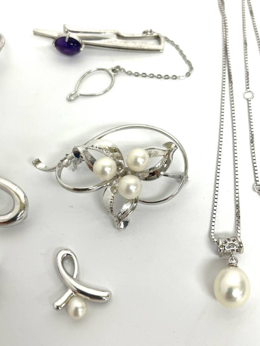 2165 W0703-4【1円スタート】 アクセサリー シルバー まとめ売り 2165 W0703-4【1円スタート】 アクセサリー シルバー まとめ売り