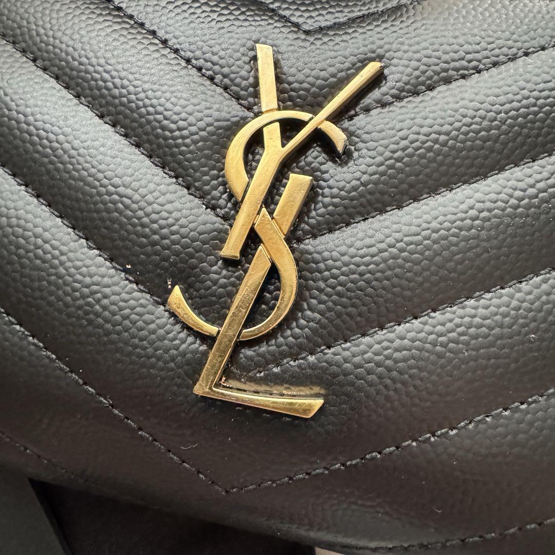 【美品】 776 Saint Laurentイブサンローラン2つ折り財布 美品】 776 Saint Laurentイブサンローラン2つ折り財布|Yahoo