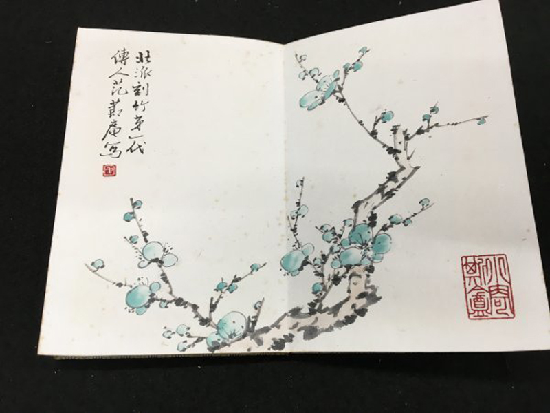 Yahoo!オークション - 【真作】中国 范節庵 「梅花冊」 肉筆画帖 Yahoo!オークション - 【真作】中国 范節庵 「梅花冊」 肉筆画帖