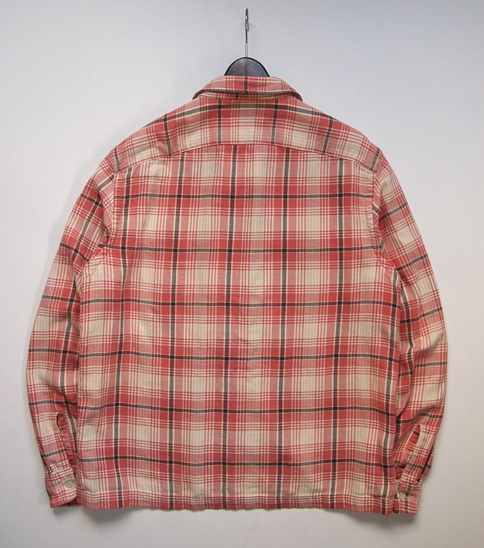 ○RRL ダブルアールエル チェック柄 オープンカラー 長袖シャツ ○RRL ダブルアールエル チェック柄 オープンカラー 長袖シャツ