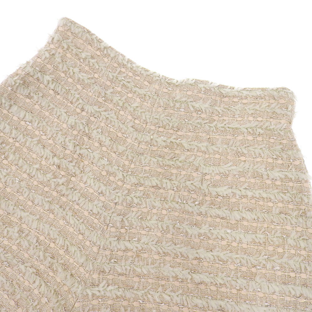 超美品 フォクシー FOXEY 2021年商品 40996 レーヨンBLEND ツイードショート パンツ 38 レディース 定価75900円