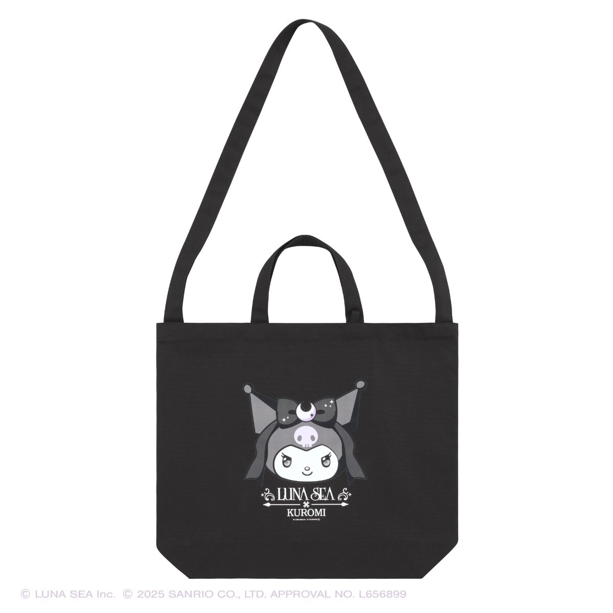 LUNASEA×KUROMI トートバッグ ルナシー クロミ 黒服限定｜Yahoo