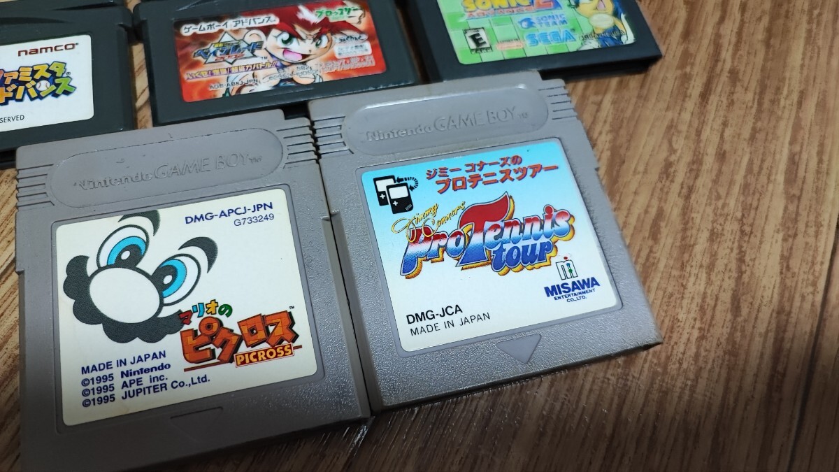 大切な まとめ ソフト GBA GB ジャンク ソニック ファミスタ 遊戯王 その他