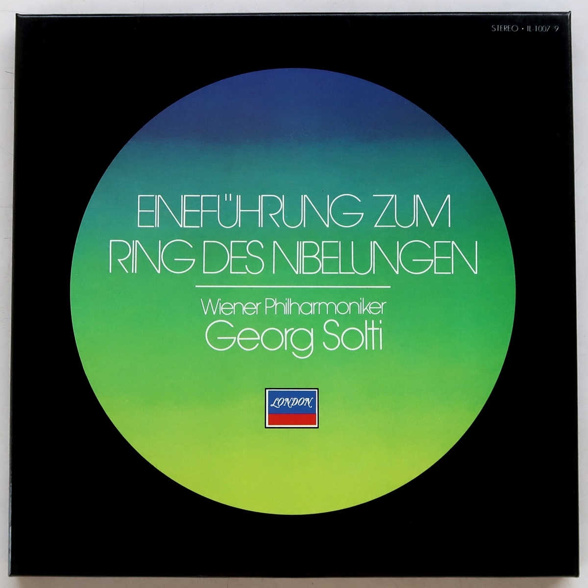 LP クック ライトモティーフ ワーグナー ニーベルングの指環 解説レコード 篠田英之介 ショルティ ウィーンフィル IL-1007/9 3枚組BOX_画像1