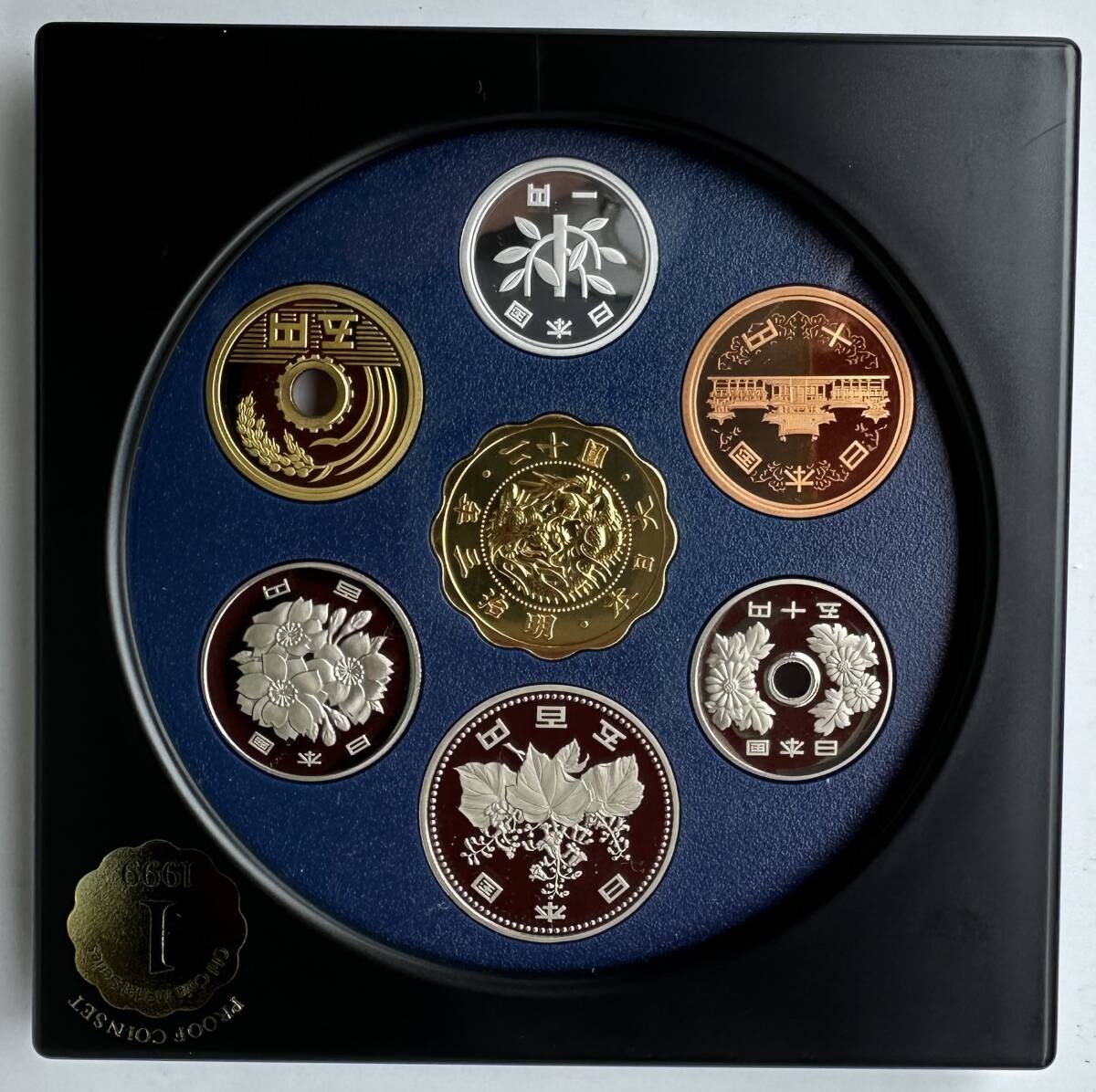 1999年OLD COIN MEDAL SERIESブルーフ硬貨セット 3セット 美術品