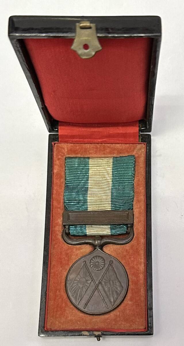 1円~【保管品/希少美品】旧 日本軍 勲章 日清戦争従軍記章 明治 1円~【保管品/希少美品】旧 日本軍 勲章 日清戦争従軍記章 明治