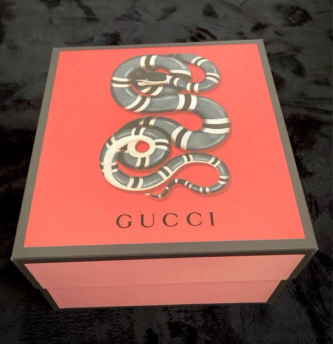 GUCCI/グッチ (大)キングスネーク 純正 空箱/BOX 蛇/ヘビ 用途 GUCCI/グッチ (大)キングスネーク 純正 空箱/BOX 蛇/ヘビ 用途