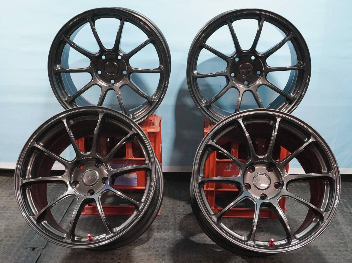 RAYS レイズ VOLK RACING ZE40 中古ホイール 4本 19インチ 9/10J RAYS レイズ VOLK RACING ZE40 中古ホイール 4本 19インチ 9/10J