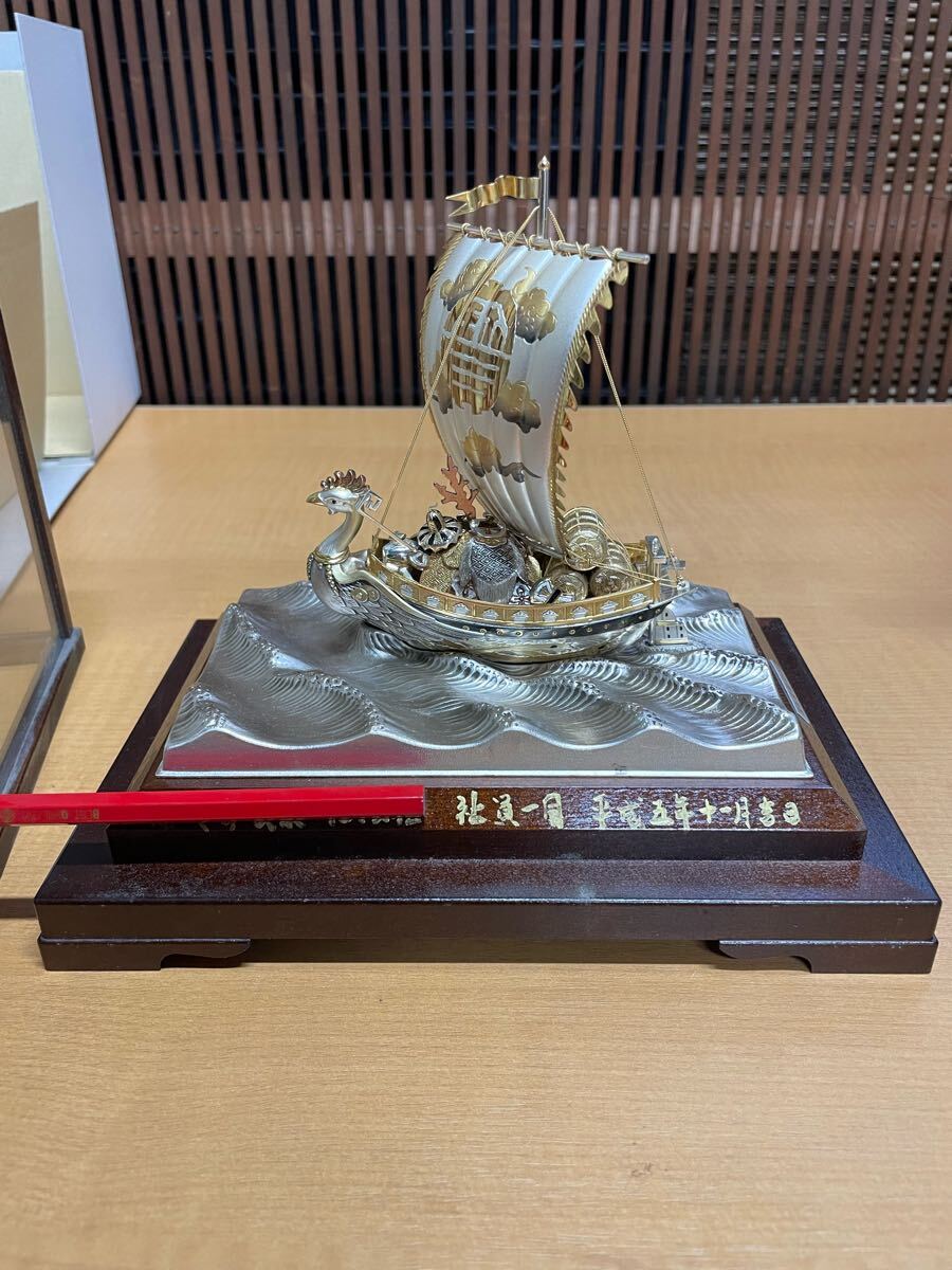 銀製 宝船 TAKEHIKO 5号 鳳凰 武比古作 SILVER シルバー985刻印 銀製 宝船 TAKEHIKO 5号 鳳凰 武比古作 SILVER シルバー985刻印