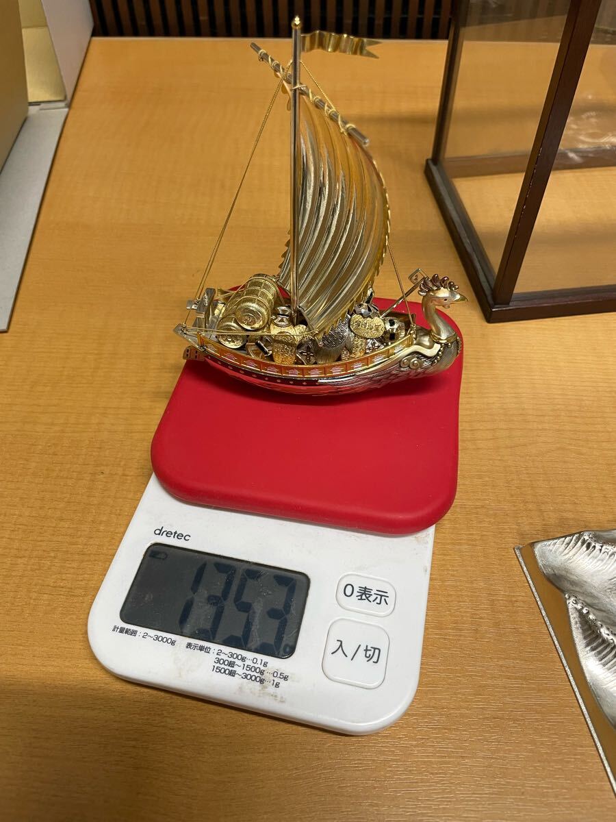 銀製 宝船 TAKEHIKO 5号 鳳凰 武比古作 SILVER シルバー985刻印 銀製 宝船 TAKEHIKO 5号 鳳凰 武比古作 SILVER シルバー985刻印