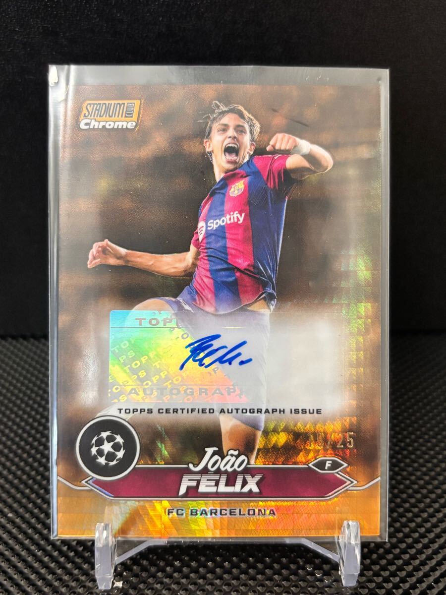 25枚限定】 2024 Topps Stadium Club Chrome UCL Joao Felix 25枚限定】 2024 Topps Stadium Club Chrome UCL Joao Felix