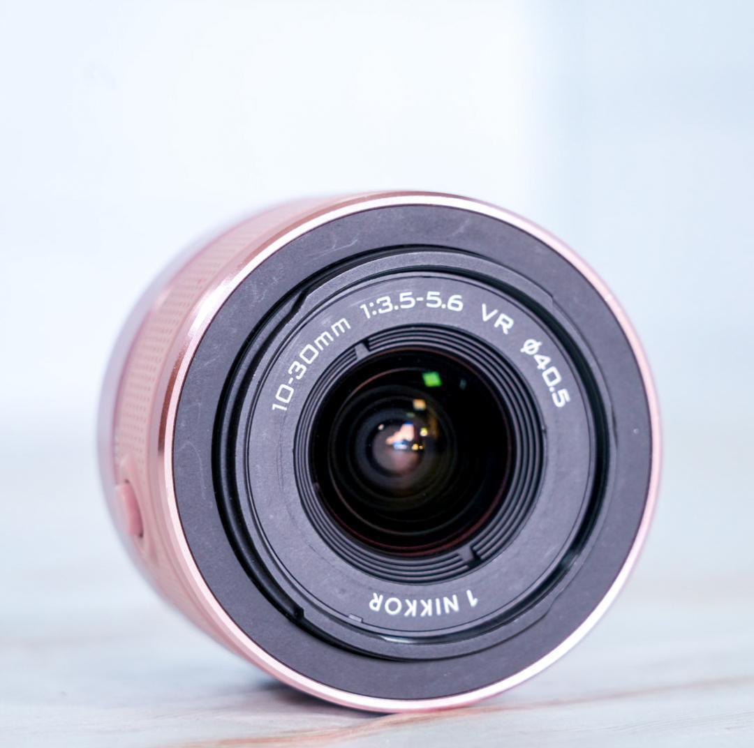 nikon 1 NIKKOR VR 10-30mm F3.5-5.6 ピンク 【ジャンク nikon 1 NIKKOR VR 10-30mm F3.5-5.6 ピンク 【ジャンク
