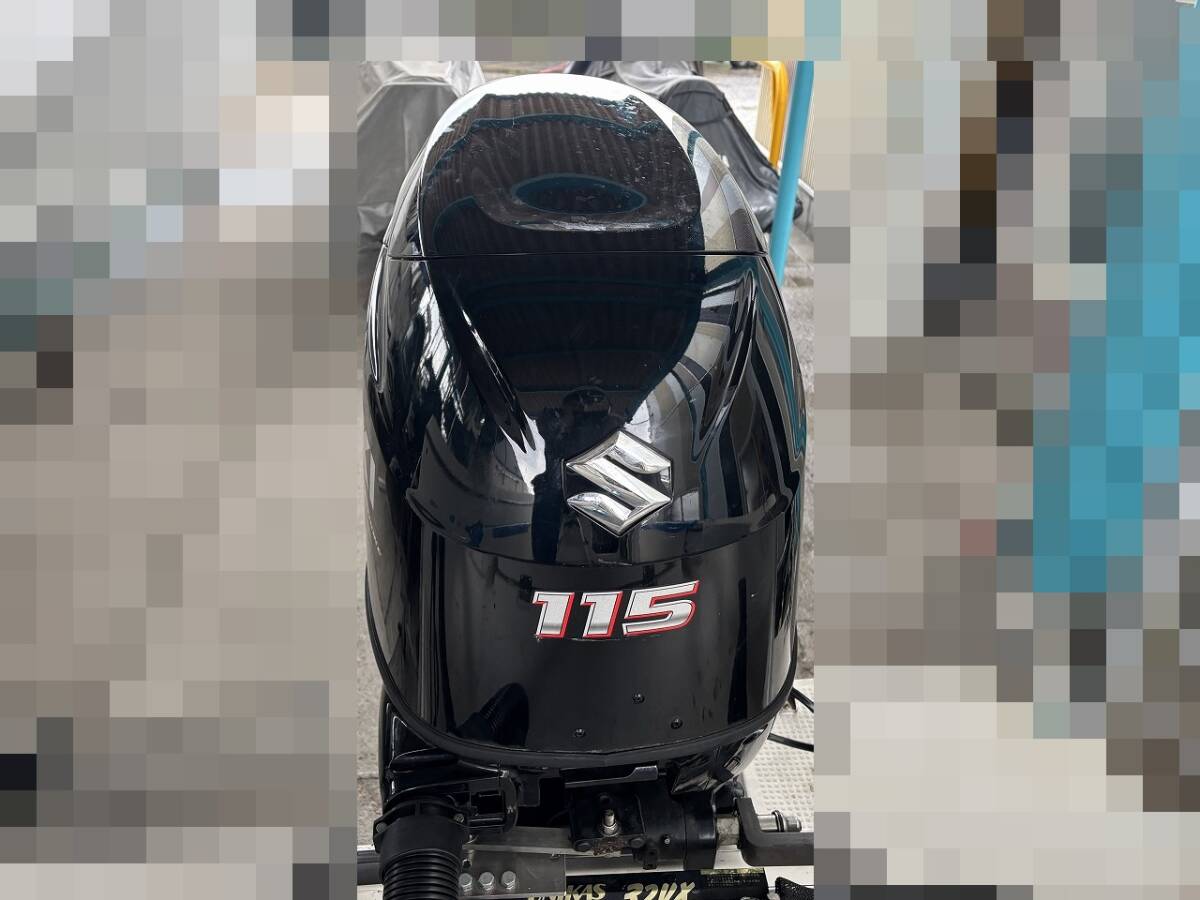 ☆中古船外機/実働品・委託販売】スズキ船外機DF115ATX 消耗 ☆中古船外機/実働品・委託販売】スズキ船外機DF115ATX 消耗