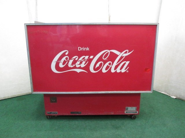 昭和レトロ 三菱電機 コカ・コーラ オープンタイプクーラー 昭和レトロ 三菱電機 コカ・コーラ オープンタイプクーラー