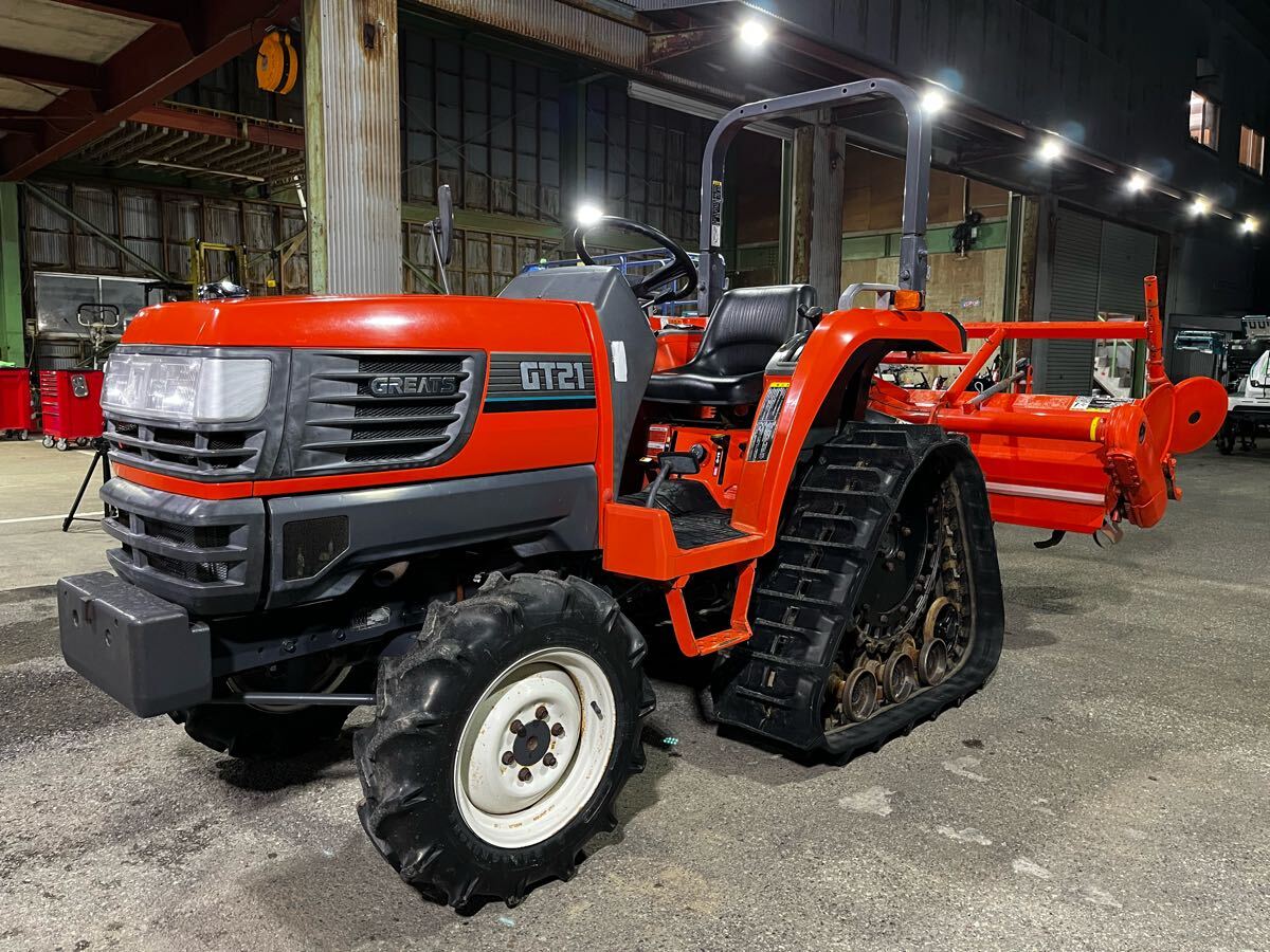 動画有り】クボタ トラクター GT21 21馬力 逆転PTO 自動水平 動画有り】クボタ トラクター GT21 21馬力 逆転PTO 自動水平