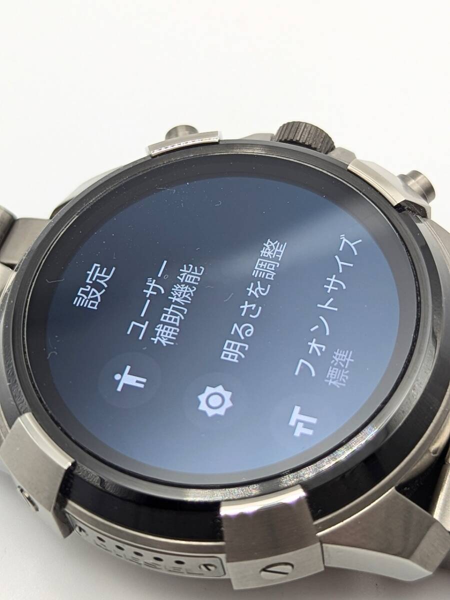 DIESEL ディーゼル 時計 スマートウォッチ ブラック フルガード DIESEL ディーゼル 時計 スマートウォッチ ブラック フルガード