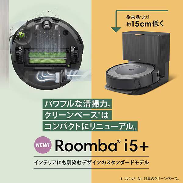 新品未開封 iRobot(アイロボット) ロボット掃除機 ルンバ i5+ 新品未開封 iRobot(アイロボット) ロボット掃除機 ルンバ i5+
