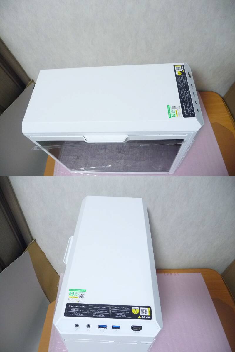 展示品 mouse マウスコンピューター PC EGPI713R406S1W [Gtune 展示品 mouse マウスコンピューター PC EGPI713R406S1W [Gtune