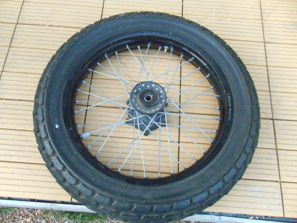 ?ホンダ FTR223 MC34 純正 フロントホイール 18×2.50！　流用にも！