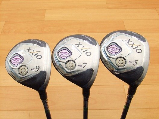 おトク情報がいっぱい! 3本セット! 女性用 ダンロップ○ゼクシオ8 XXIO8 5W 7W 9W フェアウェイウッド