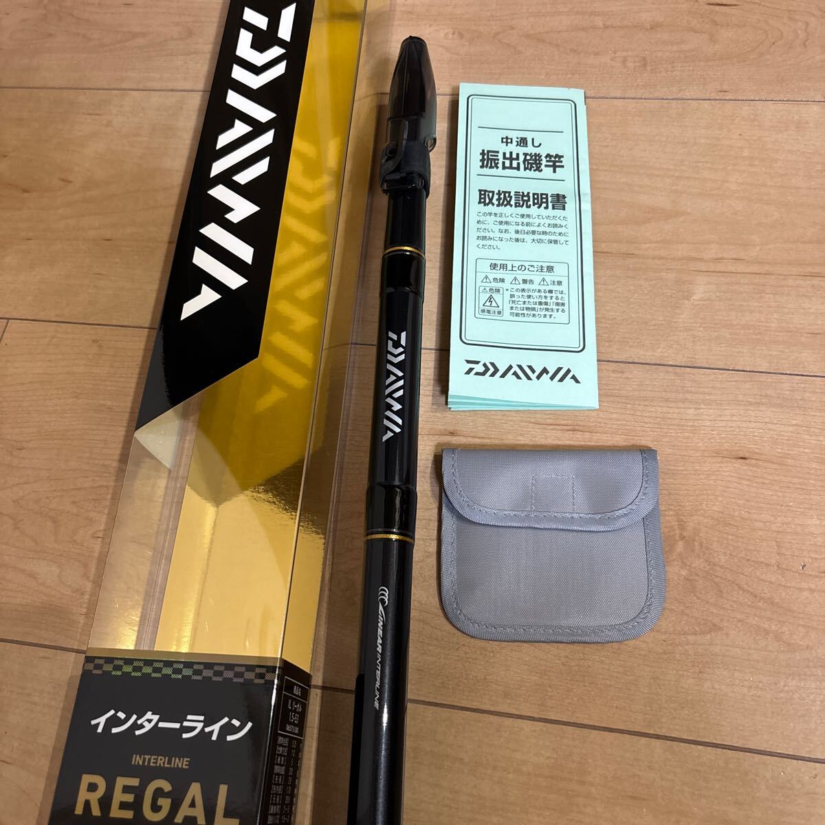 手数料安い 美品 インターライン磯竿 現行モデル 1.5号530 リーガル ダイワ ダイワ