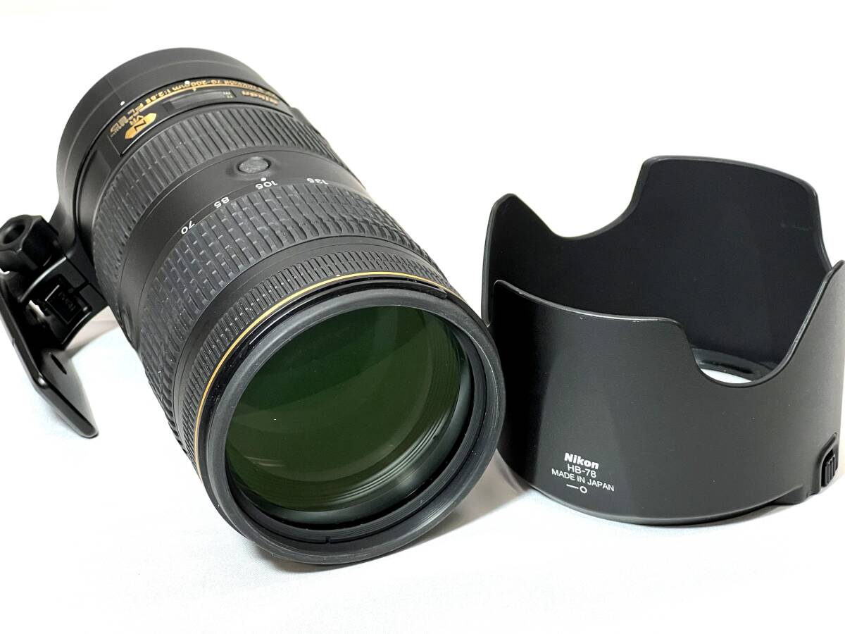 □ Nikon ニコン AF-S NIKKOR 70-200mm 1:2.8E FL ED N VR 望遠 □ Nikon ニコン AF-S NIKKOR 70-200mm 1:2.8E FL ED N VR 望遠