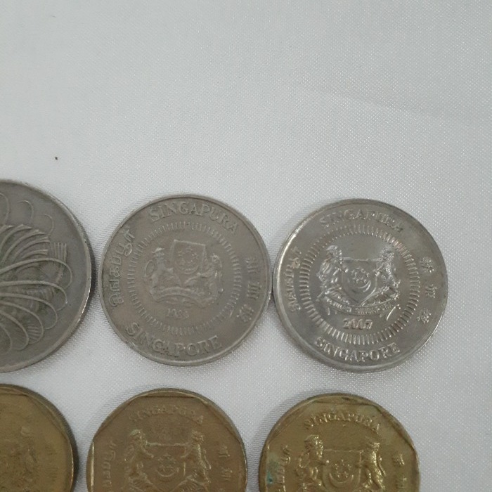 シンガポール 新 旧 硬貨 古銭 記念硬貨 コイン ミノカサゴ シンガポール 新 旧 硬貨 古銭 記念硬貨 コイン ミノカサゴ